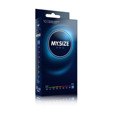 Презервативи ультратонкі латексні My.Size Extra Large 72 мм (ціна за упаковку, 10 шт.)