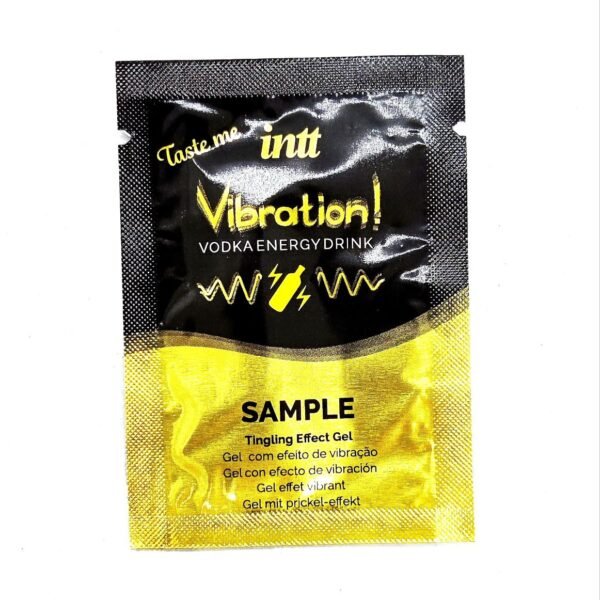 Пробник Рідкий вібратор Intt Vibration Vodka Drink Energy 2 мл