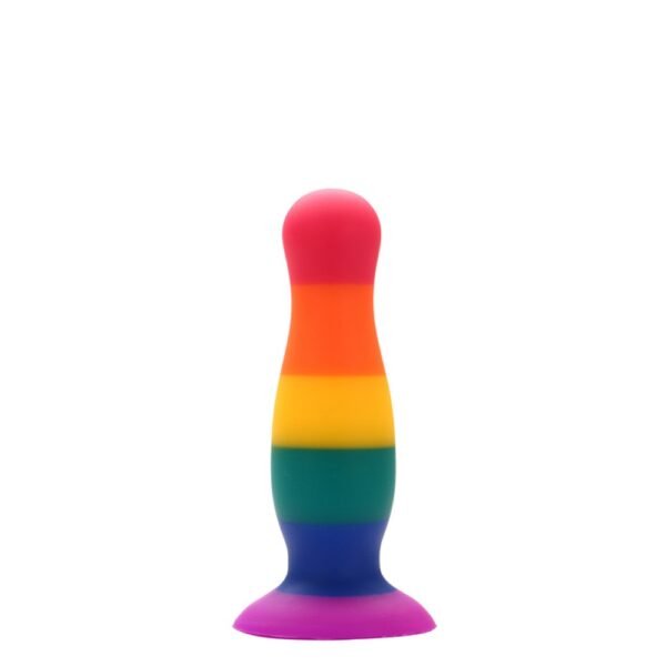 Райдужний анальний затор Dream Toys Colourful Love Plug