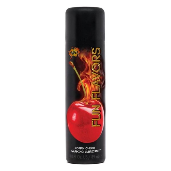 Розігріваючий їстівний лубрикант 4 в 1 Wet Fun Flavors Вишня 89 мл