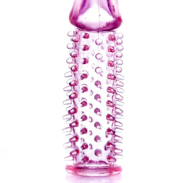 Рельєфна насадка Stymulator-Penis Sleeve PINK