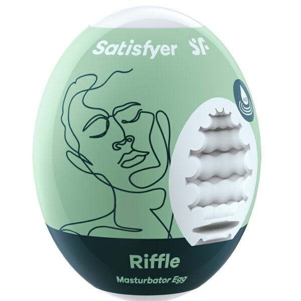 Самозмащувальний Маструбатор Satisfyer Masturbator Egg RIFFLE