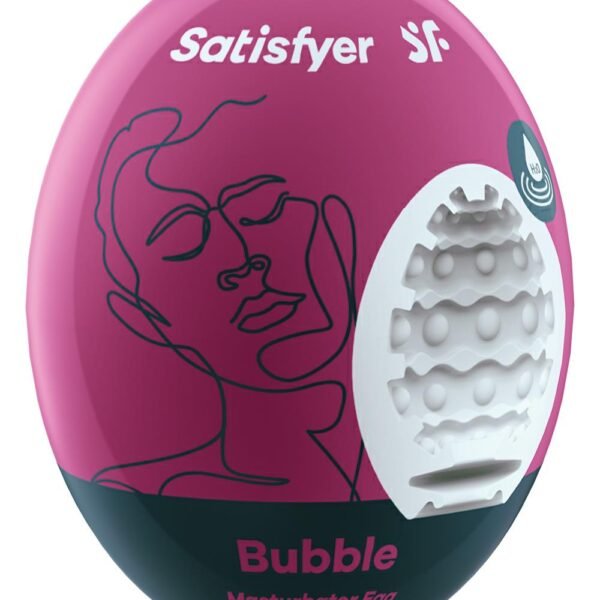 Маструбатор , що самозмащується Satisfyer Masturbator Egg Bubble