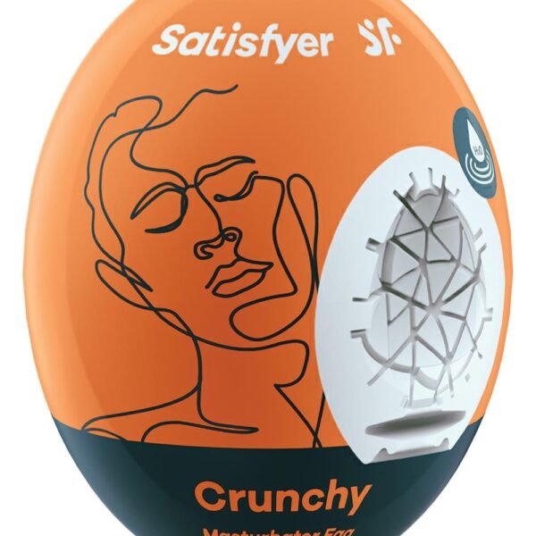 Самозмащувальний Маструбатор  Satisfyer Masturbator Egg Chrunchy