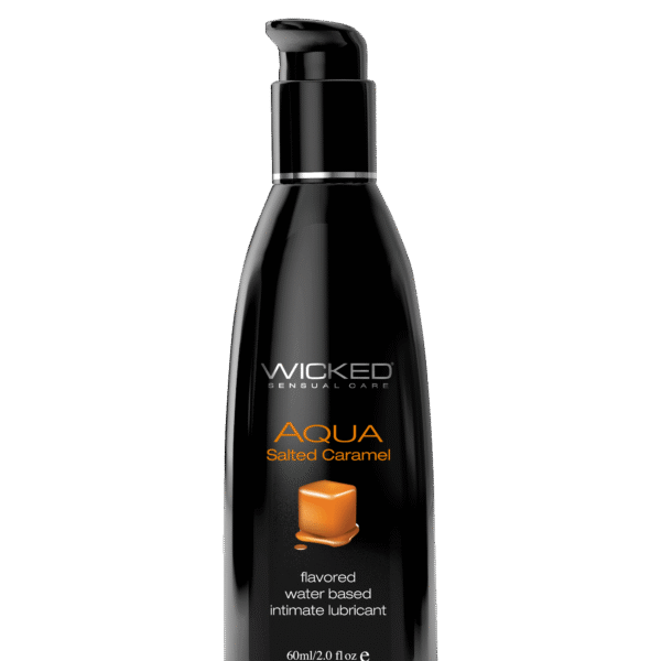 Їстівний лубрикант Wicked Aqua Salted Caramel зі смаком солоної карамелі, 60 мл