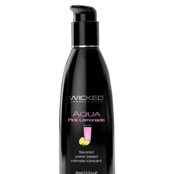 Їстівний лубрикант Wicked Aqua Pink Lemonade зі смаком лимонаду, 60 мл