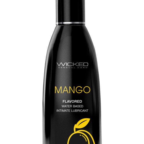 Їстівний лубрикант зі смаком Манго WICKED MANGO на водній основі, 60 мл