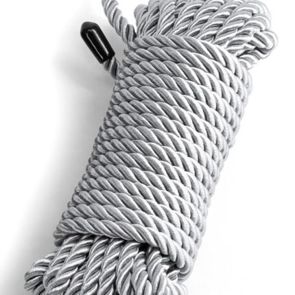 Шовковистий мотузок NS Novelties Bound сріблястий