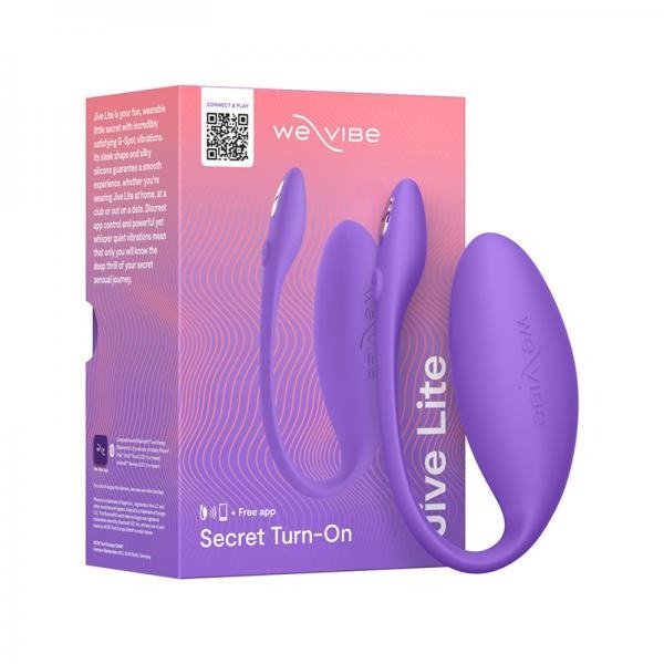 Смарт-вибратор для пар We-Vibe Jive Lite, фиолетовый