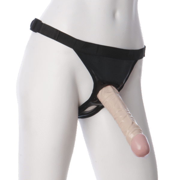 Трусики зі страпоном Doc Johnson Vac-U-Lock 8 Inch Classic Dong Ultra Harness, ПВХ, діаметр 3,8см