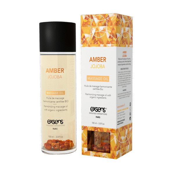 Масажна олія EXSENS Amber Jojoba (гармонізує, з бурштином) 100мл, натуральна