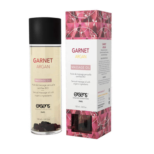 Масажна олія EXSENS Garnet Argan (чуттєве з гранатом) 100мл, натуральна
