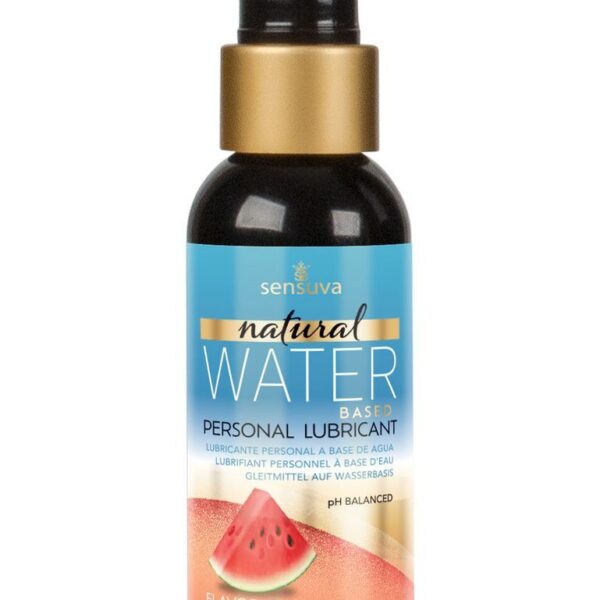 Змазка на водній основі Sensuva Natural Water-Based Watermelon (57мл) без гліцерину та парабенів