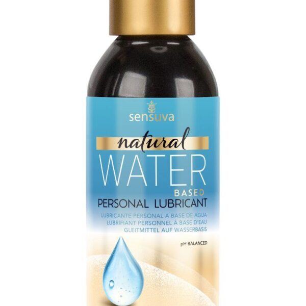 Лубрикант на водній основі Sensuva Natural Water-Based (125 мл), без гліцерину та парабенів