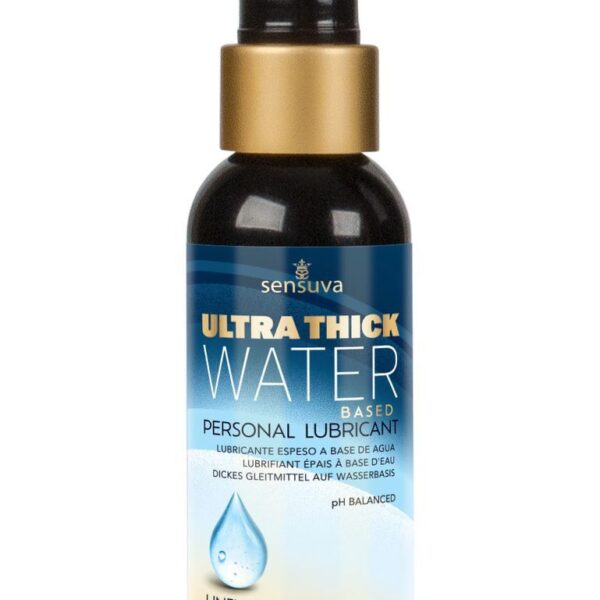 Густа змазка Sensuva Ultra-Thick Water-Based (57 мл) на водній основі, без гліцерину та парабенів