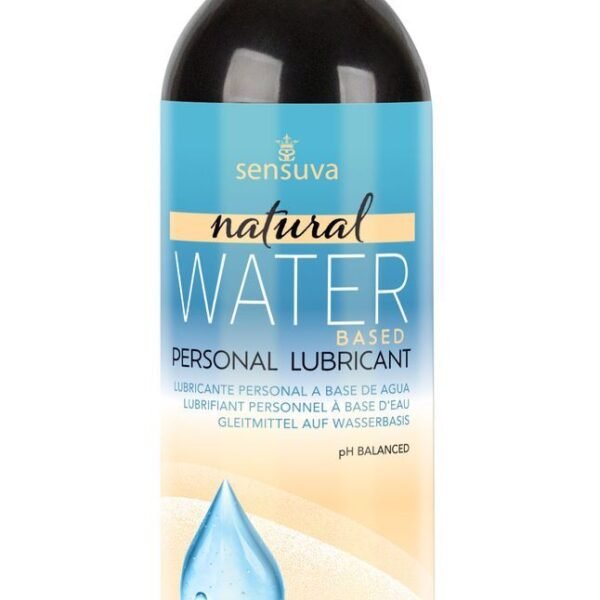 Лубрикант на водній основі Sensuva - Natural Water-Based (240 мл), без гліцерину та парабенів