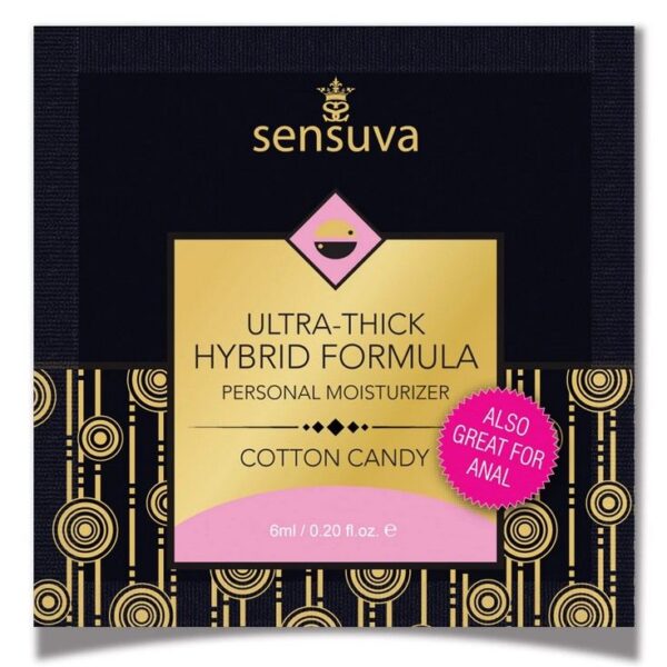 Пробник Sensuva - Ultra-Thick Hybrid Formula Cotton Candy (6 мл)