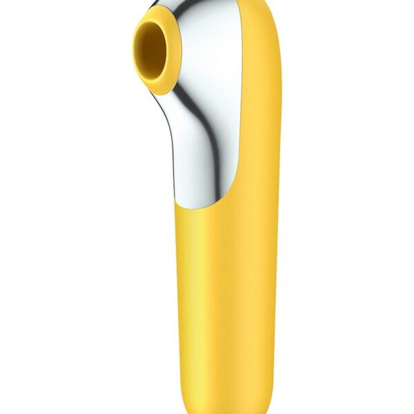 Смарт-вібратор та вакуумний стимулятор 2-в-1 Satisfyer Dual Love Yellow