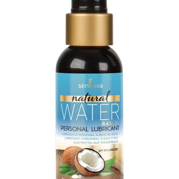 Змазка на водній основі Sensuva Natural Water-Based Exotic Coconut (57мл) без гліцерину та парабенів