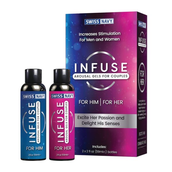 Збуджувальні гелі для пар Swiss Navy Infuse Arousal Gels for Couples 2?59 мл