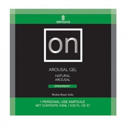 Пробник збуджувального гелю Sensuva — ON Arousal Gel for Her Spearmint (6 мл)