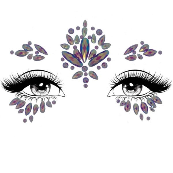 Стрази-прикраси для обличчя Leg Avenue Verity face jewels sticker, наліпки