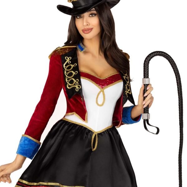 Костюм циркачки Leg Avenue Ringmaster Costume S, сукня, капелюх