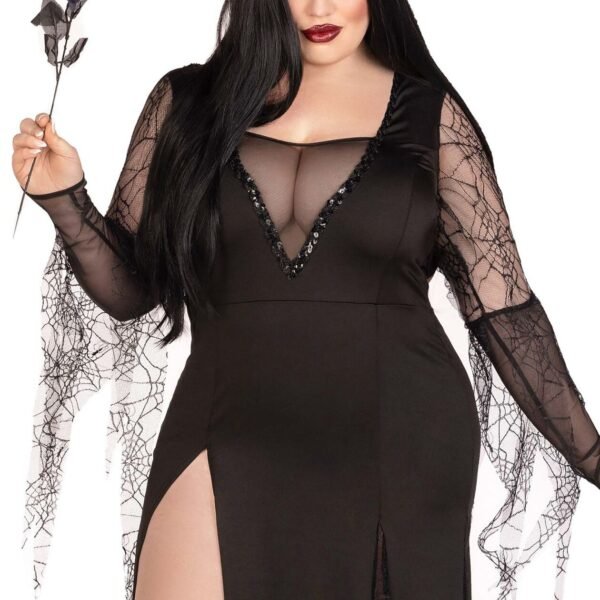 Костюм Мортіші Аддамс Leg Avenue Sexy Spooky Morticia 3X–4X
