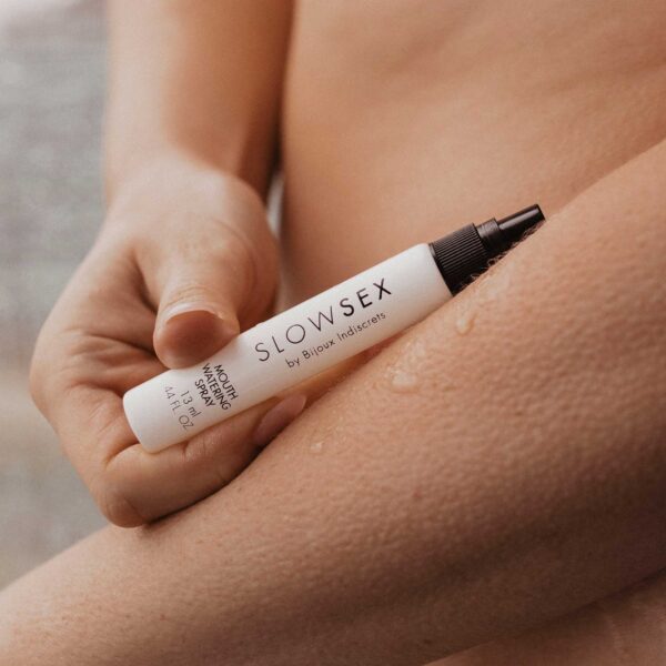 Спрей для посилення слиновиділення Slow Sex by Bijoux Indiscrets MOUTHWATERING SPRAY на водній основі