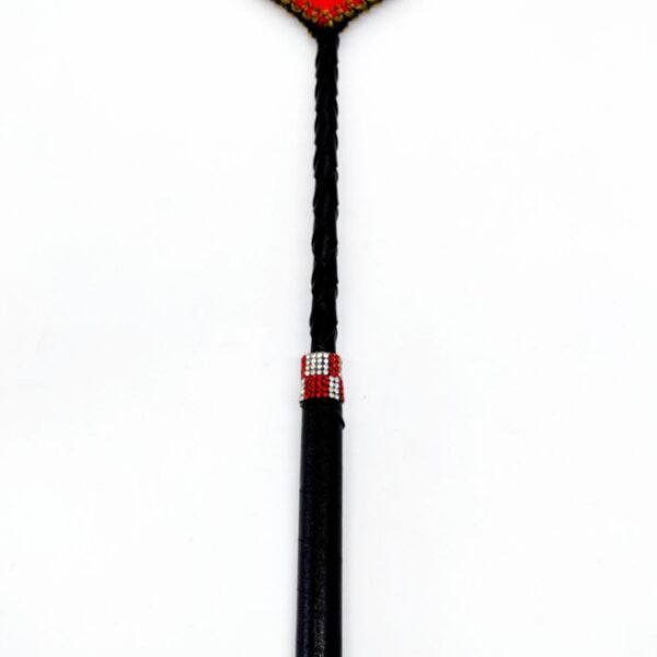 Стек у формі серця із плетенням DS Fetish, 37 см