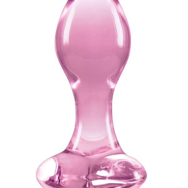 Скляна пробка NS Novelties CRYSTAL HEART PINK