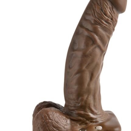 Страпон порожнистий з яєчками Pipedream Fetish Fantasy Series коричневий