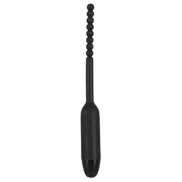 Стимулятор уретри з вібрацією You2Toys Pearl Dilator рельєфний, чорний