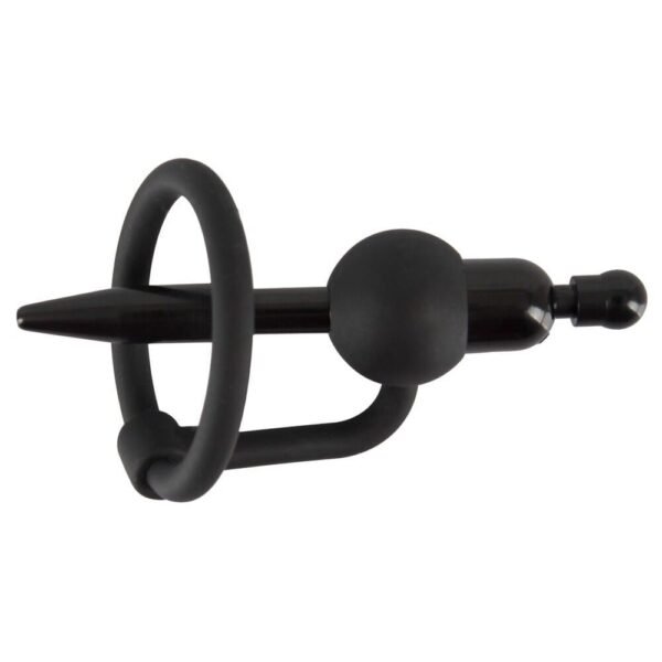 Уретральний катетер з вібро-ерекційним кільцем You2Toys чорний 8. 5 х 3. 5 см