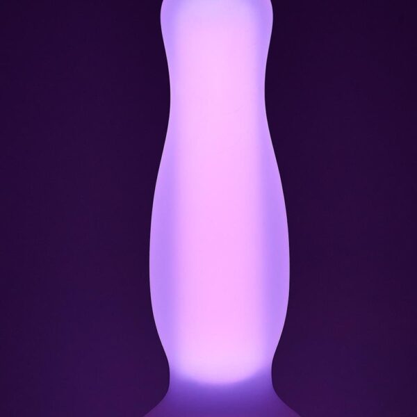 Анальна пробка люмінесцентна Dream Toys RADIANT Glow In The Dark рожева, L