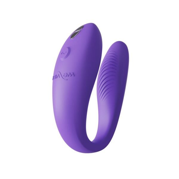 Смарт-вібратор для пар We-Vibe Sync GO Light Purple, тревел-кейс, пульт ДК