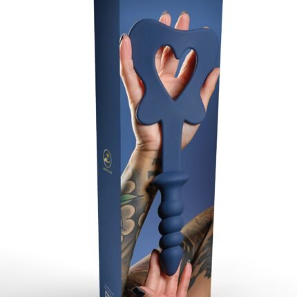 Силіконова шльопанка з тримачем у вигляді анальної пробки Taboom Silicone Supreme, синій