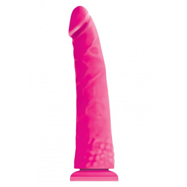 Силіконовий реалістичний фалоімітатор NS Novelties Colors Pleasures рожевий