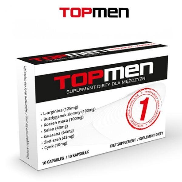 Пігулки для потенції TOPMEN, 10 шт