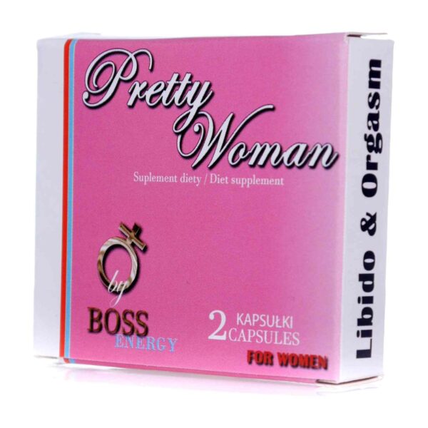 Таблетки возбуждающие для женщин Pretty Woman, 2 капсулы
