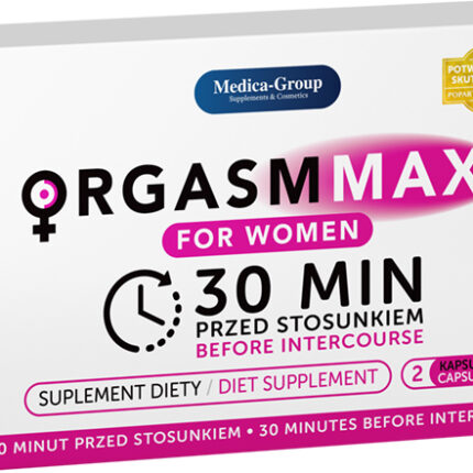 Таблетки ORGASM MAX оргазм та лібідо жінок, (ціна за упаковку, 2 капсули)