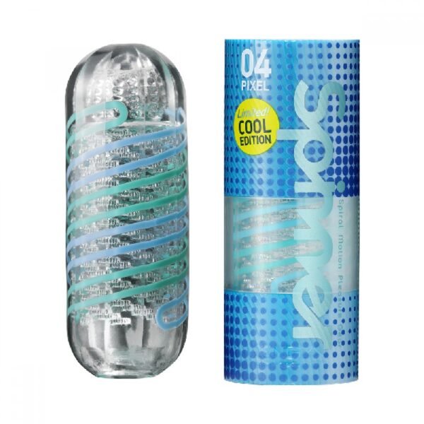 Маструбатор  спіральний TENGASPINNER 04 PIXEL COOL EDITION