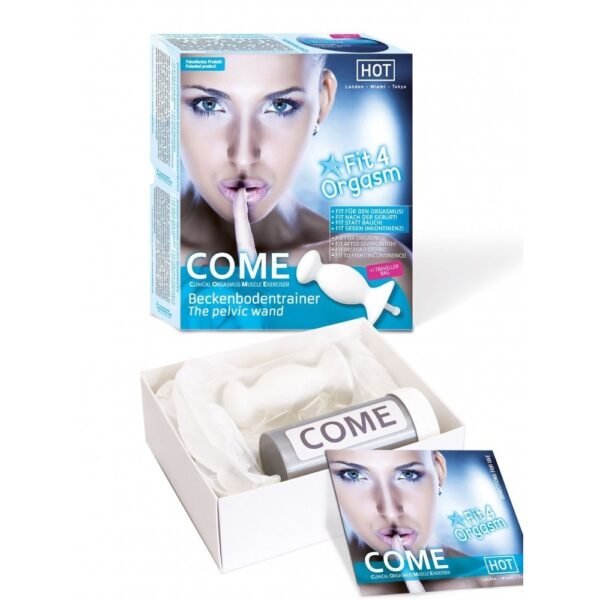 Тренажер м'язів малого тазу HOT Come The Pelvic Wand білий