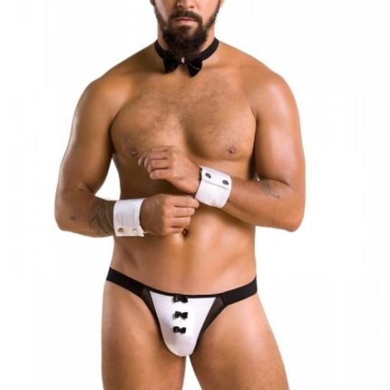 Труси чоловічі Passion 036 SET ALFRED black S/M