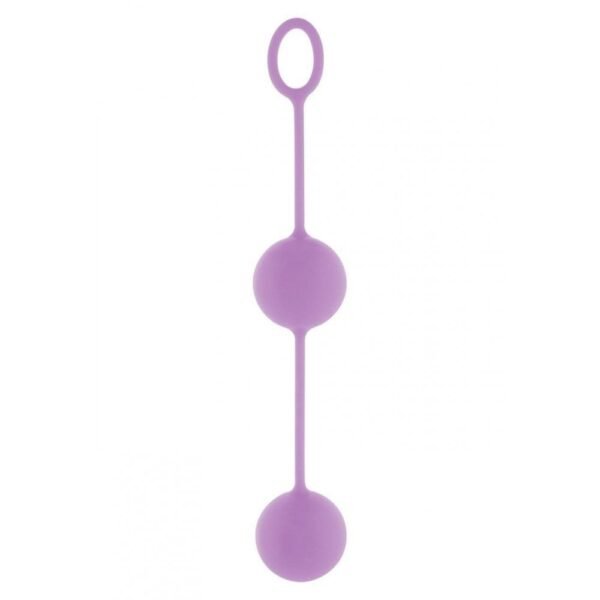 Вагінальні кульки Toy Joy Rock end Roll Balls силікон Фіолетові