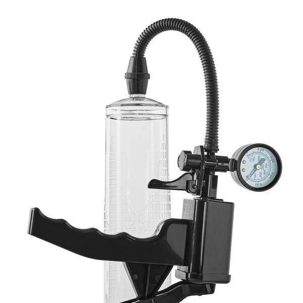 Вакуумна помпа для пеніса Dream Toys RAMROD PISTOL PENIS PUMP DELUXE