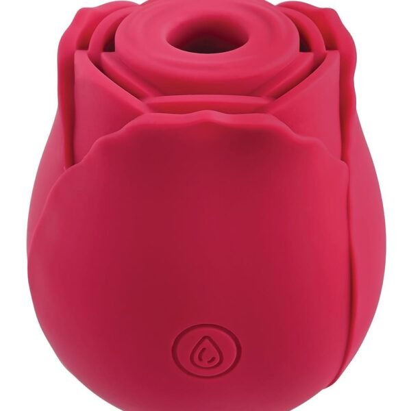 Вакуумний кліторальний стимулятор Adam & Eve Eve's Ravishing Rose Clit Pleaser, червоний