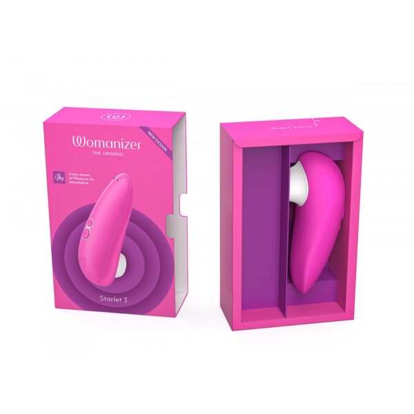 Вакуумний кліторальний стимулятор Womanizer Starlet 3 Pink