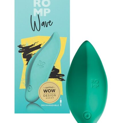 Вібратор кліторальний для трусиків Romp Wave зелений