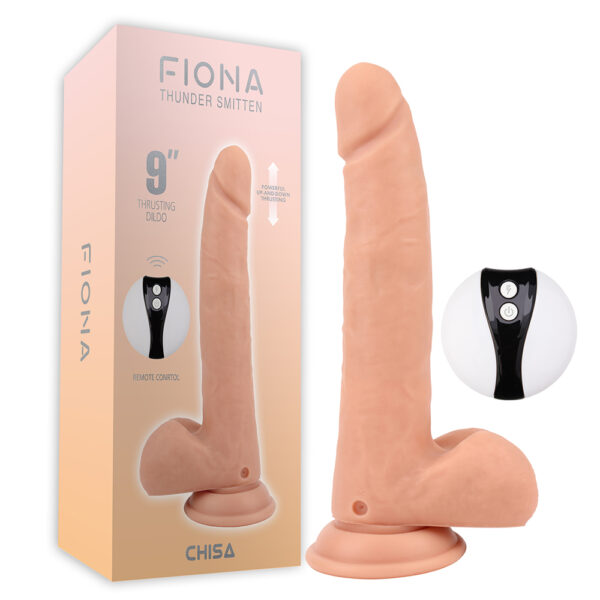 Вібратор з дистанційним пультом Chisa Fiona Thunder Smitten, бежевий